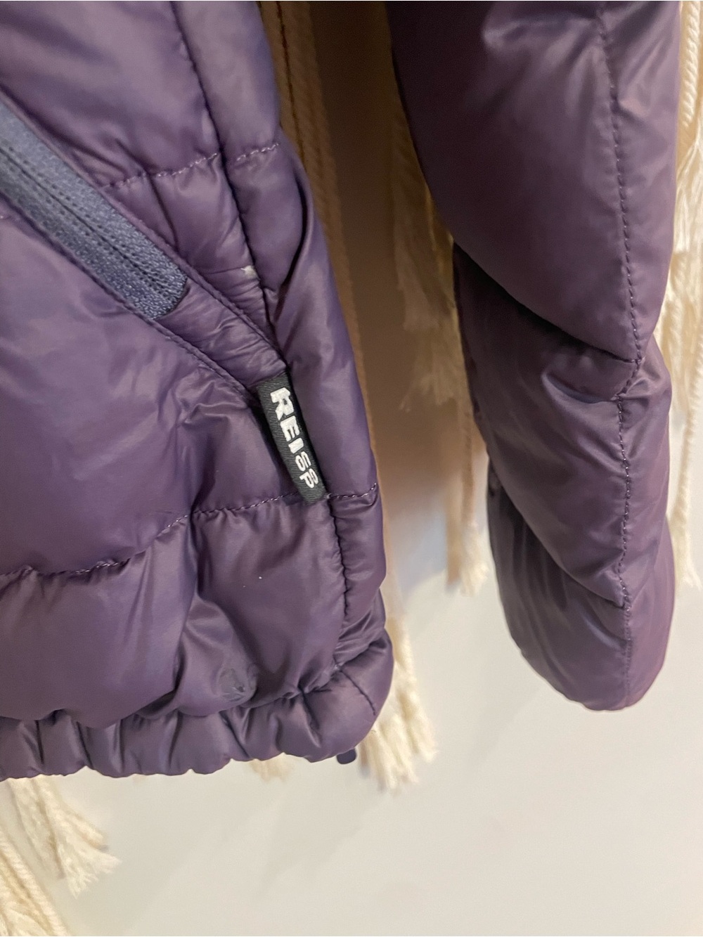 REI Co-op Quilted Lightweight Puffer Jacket - Purple - Picture 2 of 7